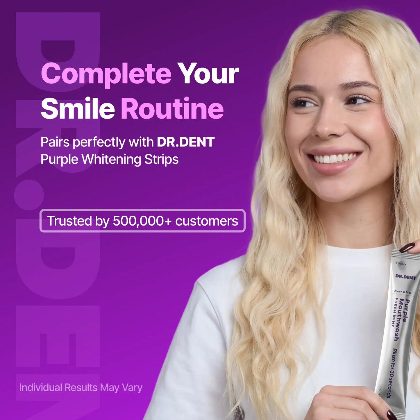 DR.DENT Purple Mouthwash